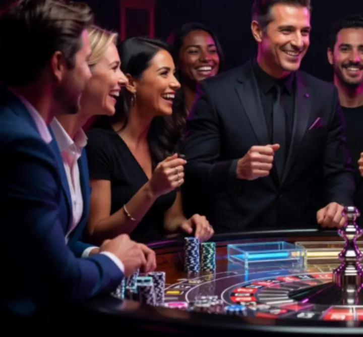 Tables de poker, roulette et blackjack offline animées par des hôtes